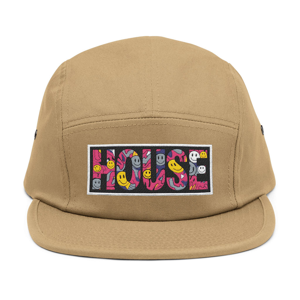 Take me to the rave HOUSE 5 Panel Cap (Embroidered)