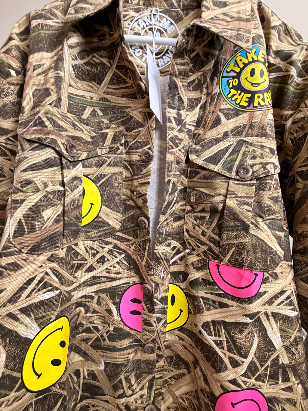 The Rave Hunter - one off festival jacket men’s XXL