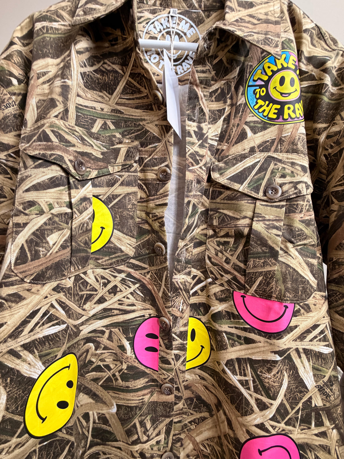 The Rave Hunter - one off festival jacket men’s XXL