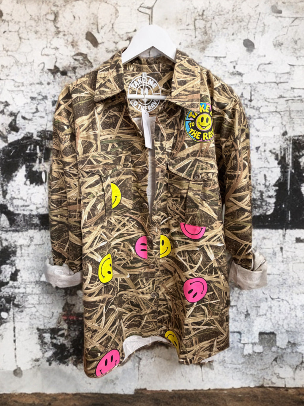 The Rave Hunter - one off festival jacket men’s XXL