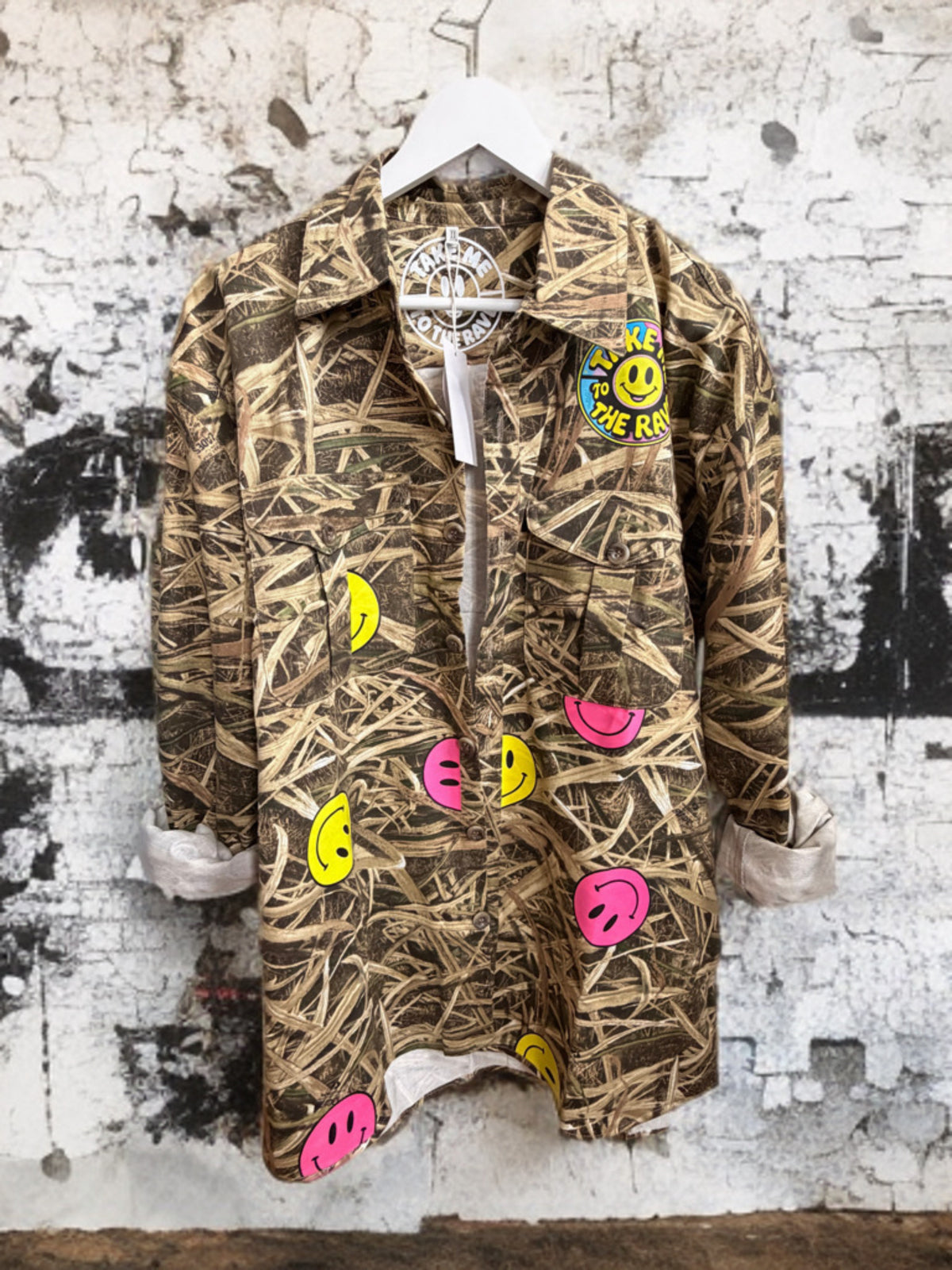 The Rave Hunter - one off festival jacket men’s XXL