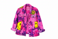 “The Rave Seeker” Tie dye festival jacket - Take me to the rave “ size 10-12